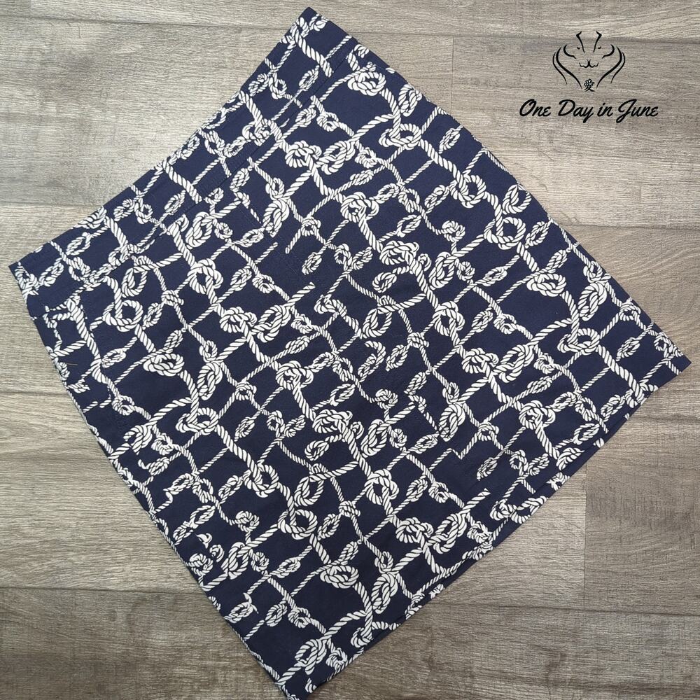 Talbots Nautical Skirt Size 10